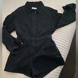 Zara shorts jumpsuit